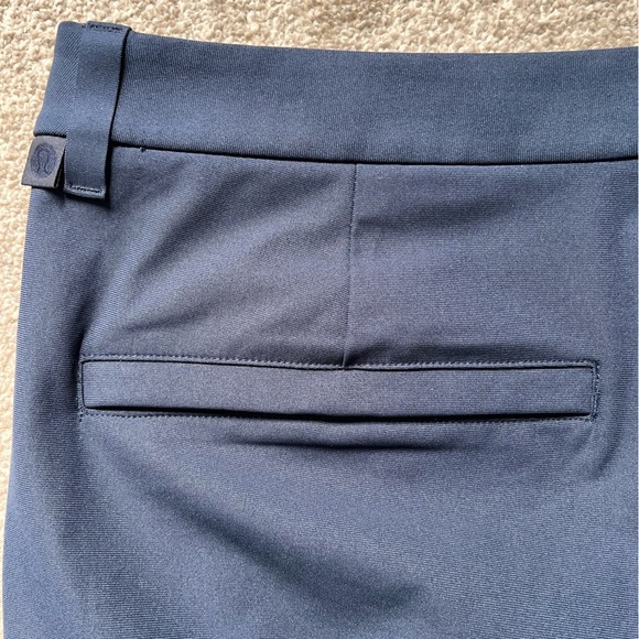 Mens Lululemon Commission Trousers Classic Fit Warpstreme 38x30 Navy NWOT - Picture 3 of 10